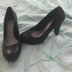 Black designer heels