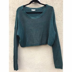 Silence+Noise Crop Sweater