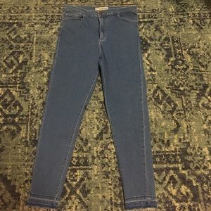 Top Shop Moto cropped jeans