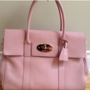Blush Pink Mulberry Bayswater bag