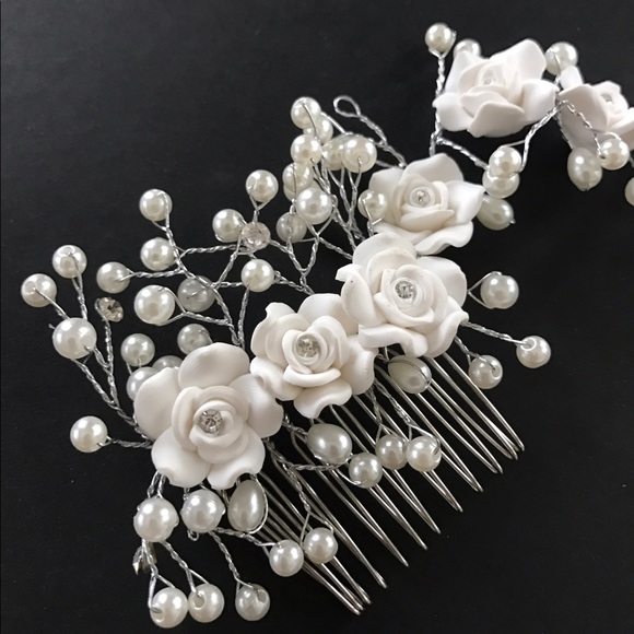 Bridal hair piece main image 5