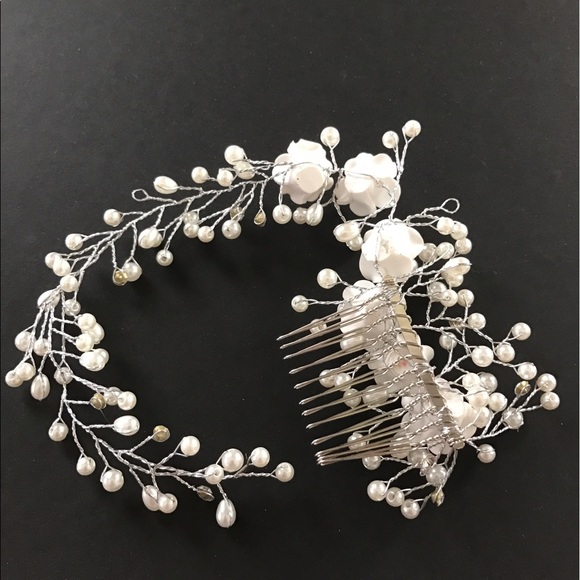 Bridal hair piece main image 7