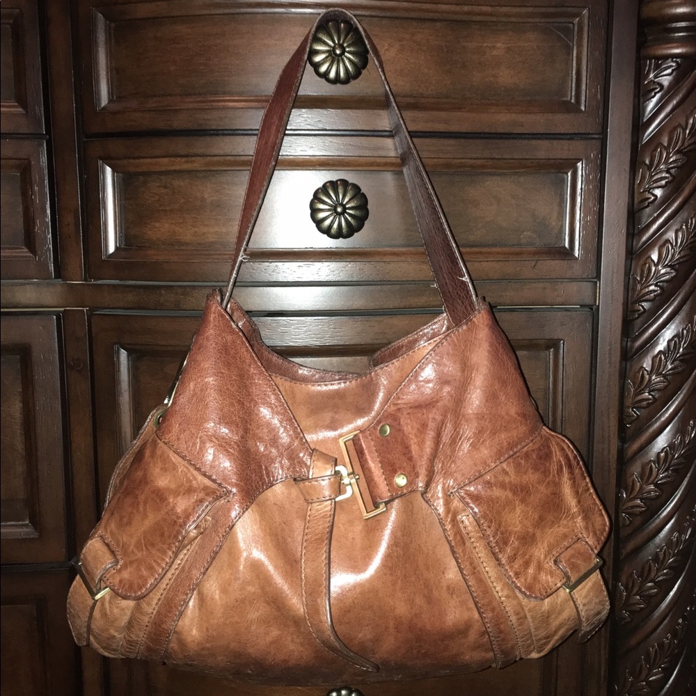 Authentic Kooba handbag, cognac