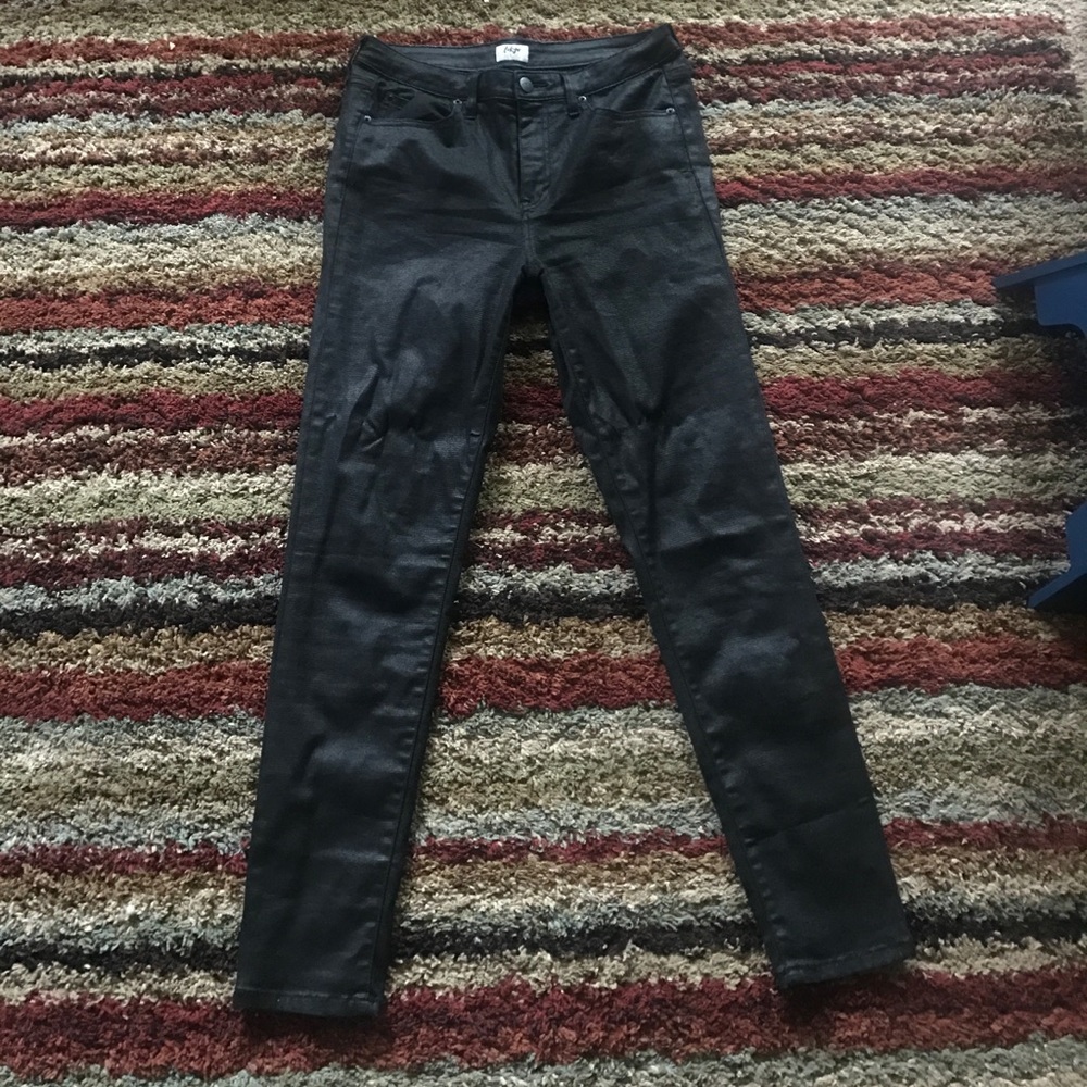 Shiny black Aeropostale Jeans