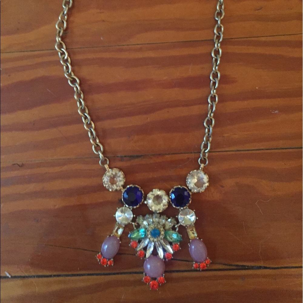 J. Crew Jeweled Necklace