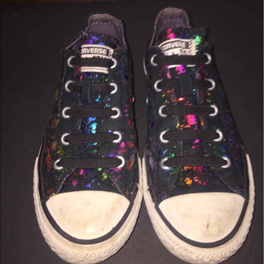 Color Splash Printed Converse