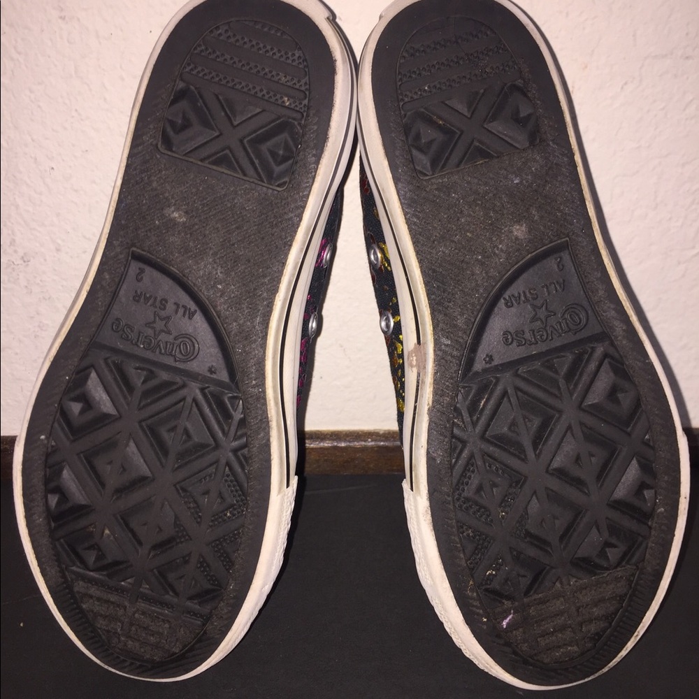 Color Splash Printed Converse - Picture 5 of 5