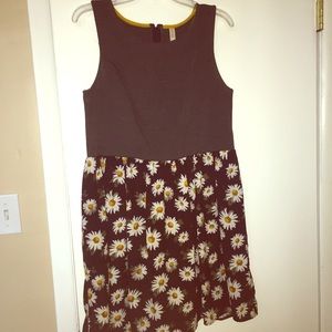 Target xhilaration dress with sunflower pattern