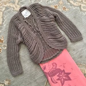 Angel of the North for Anthropologie shrug sweater