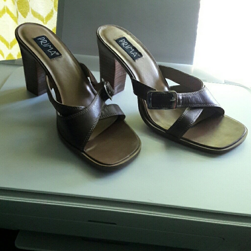 Brown sandals