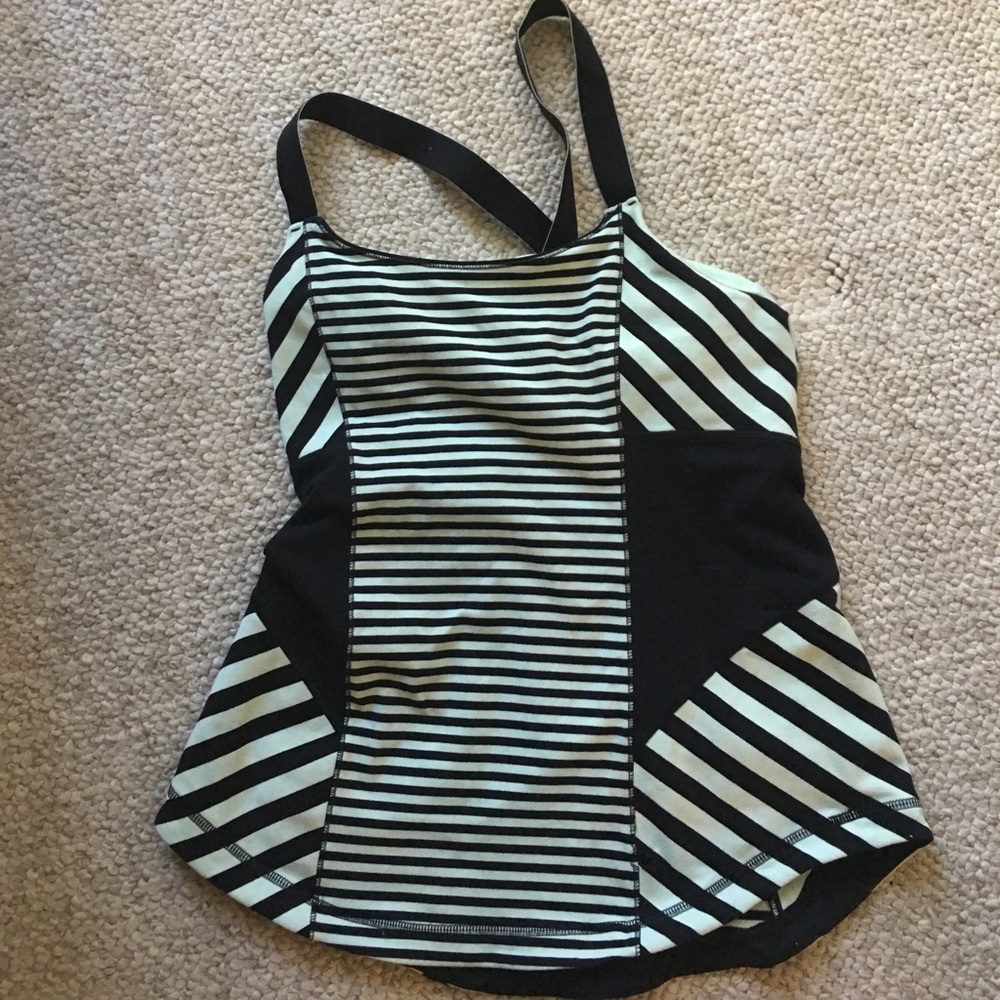 Lululemon striped tank