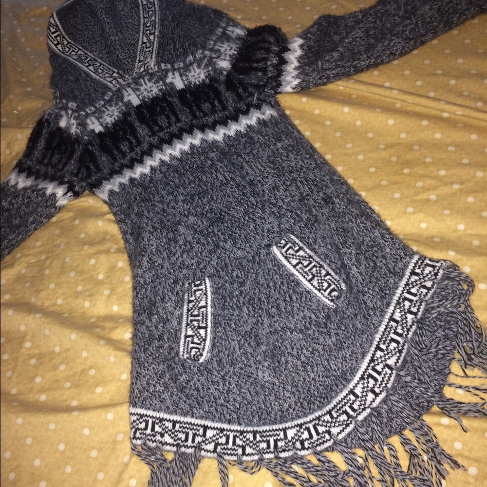 Handmade alpaca sweater