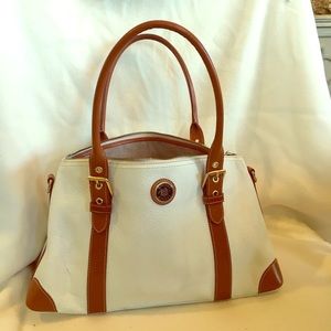 White Dooney & Bourke Leather Satchel