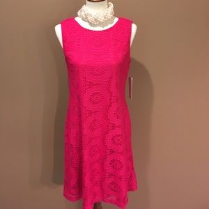 Hot Pink Eliza J Dress