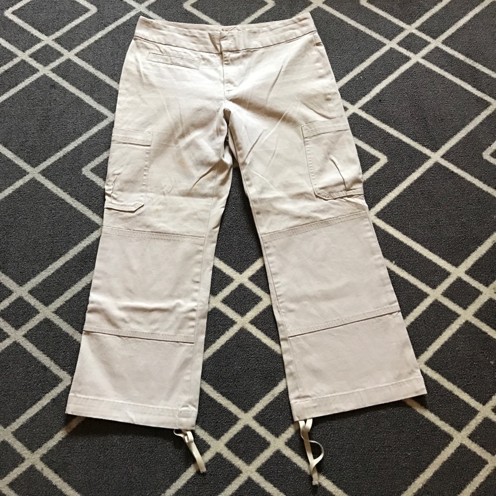 Khaki/Tan Banana Republic Cropped Pants
