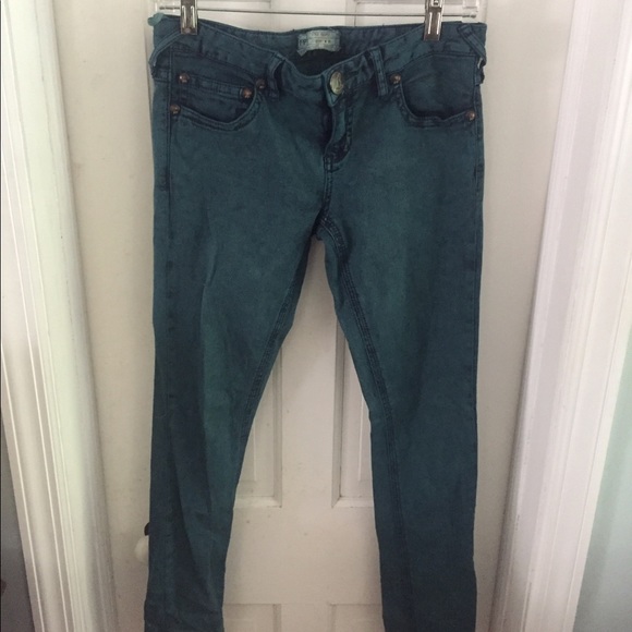 Free People Deep Dye Denim - Picture 1 of 4