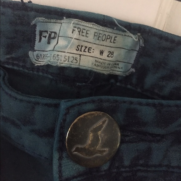 Free People Deep Dye Denim - Picture 2 of 4