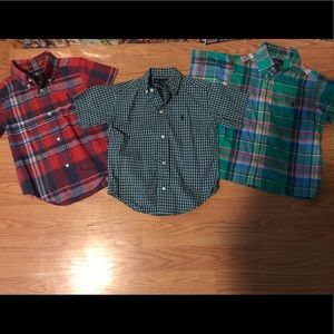 Short Sleeve Ralph Lauren Shirts for Boys. 2T & 3T