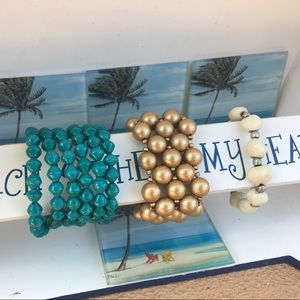 Assorted bracelets