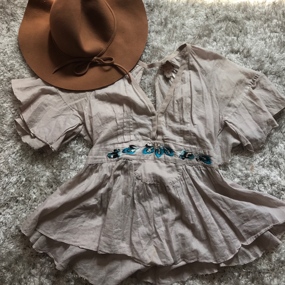 🌿free people🌿 top
