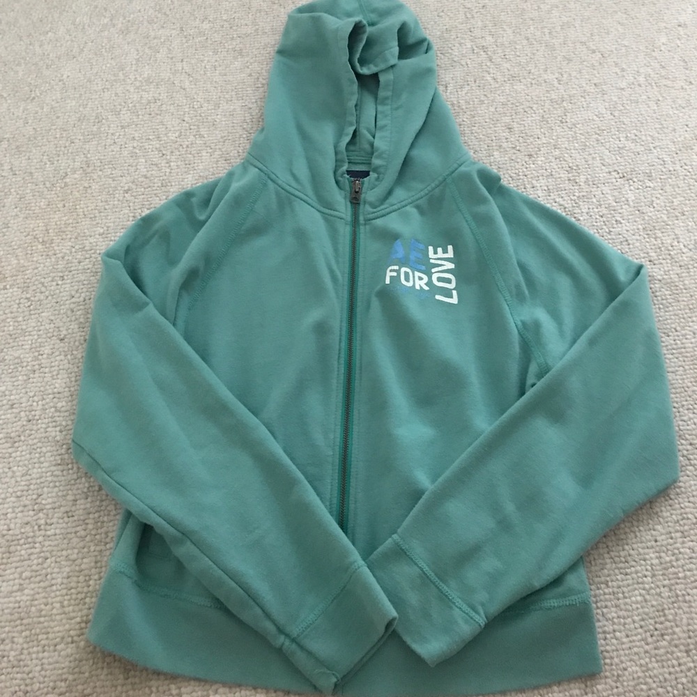 American eagle zip up sweatshirt