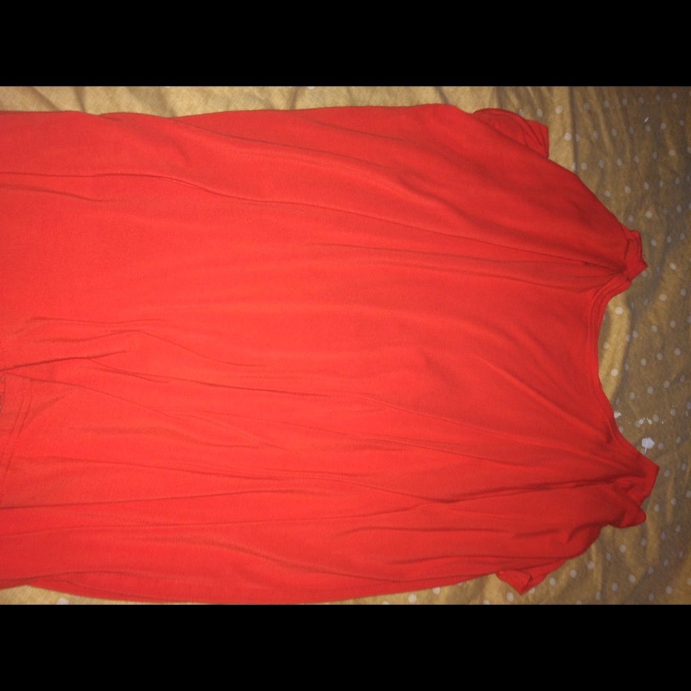 Red/Orange short sleeve Piko