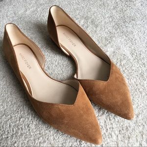 Marc Fisher flats Size 8 Camel color