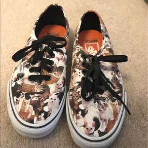 VANS ASPCA Kitten shoes size 8.5