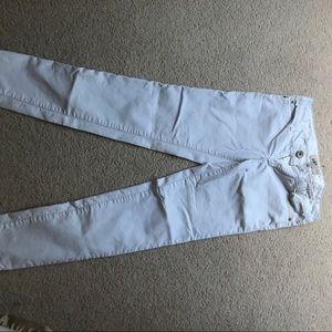 Size 11 skinny white pants