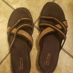 Skechers memory foam sandals
