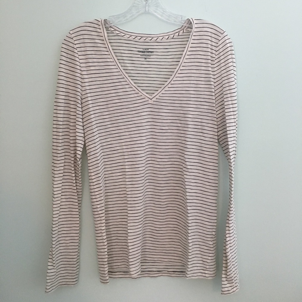 Striped J.Crew vintage cotton tshirt