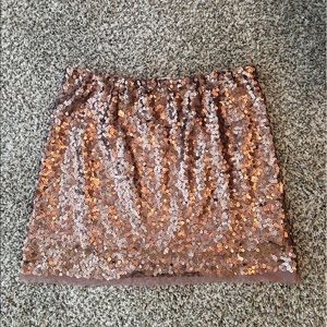 Lauren Conrad Sequin Skirt