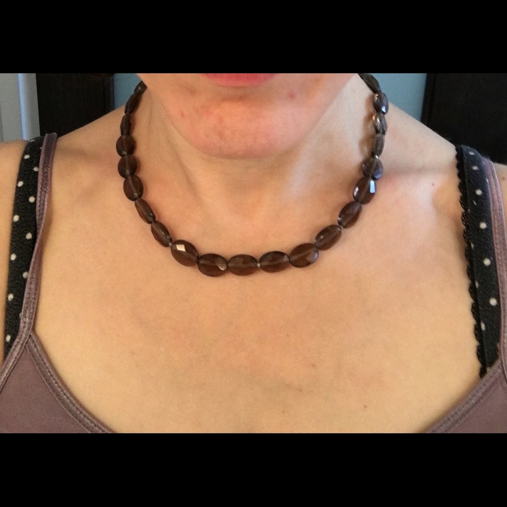Brown Bead Necklace