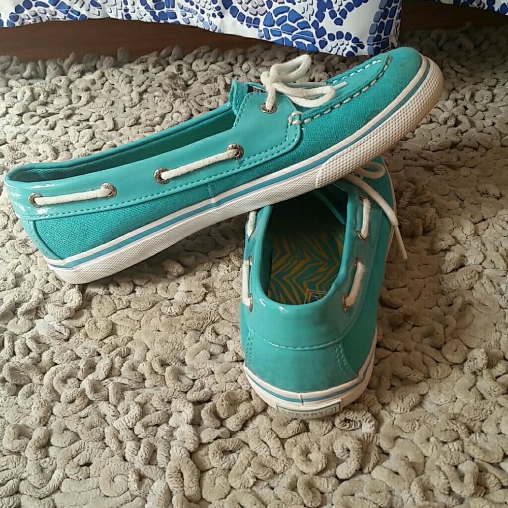 Sperry Top-Sider Teal Sparkle - Picture 4 of 5