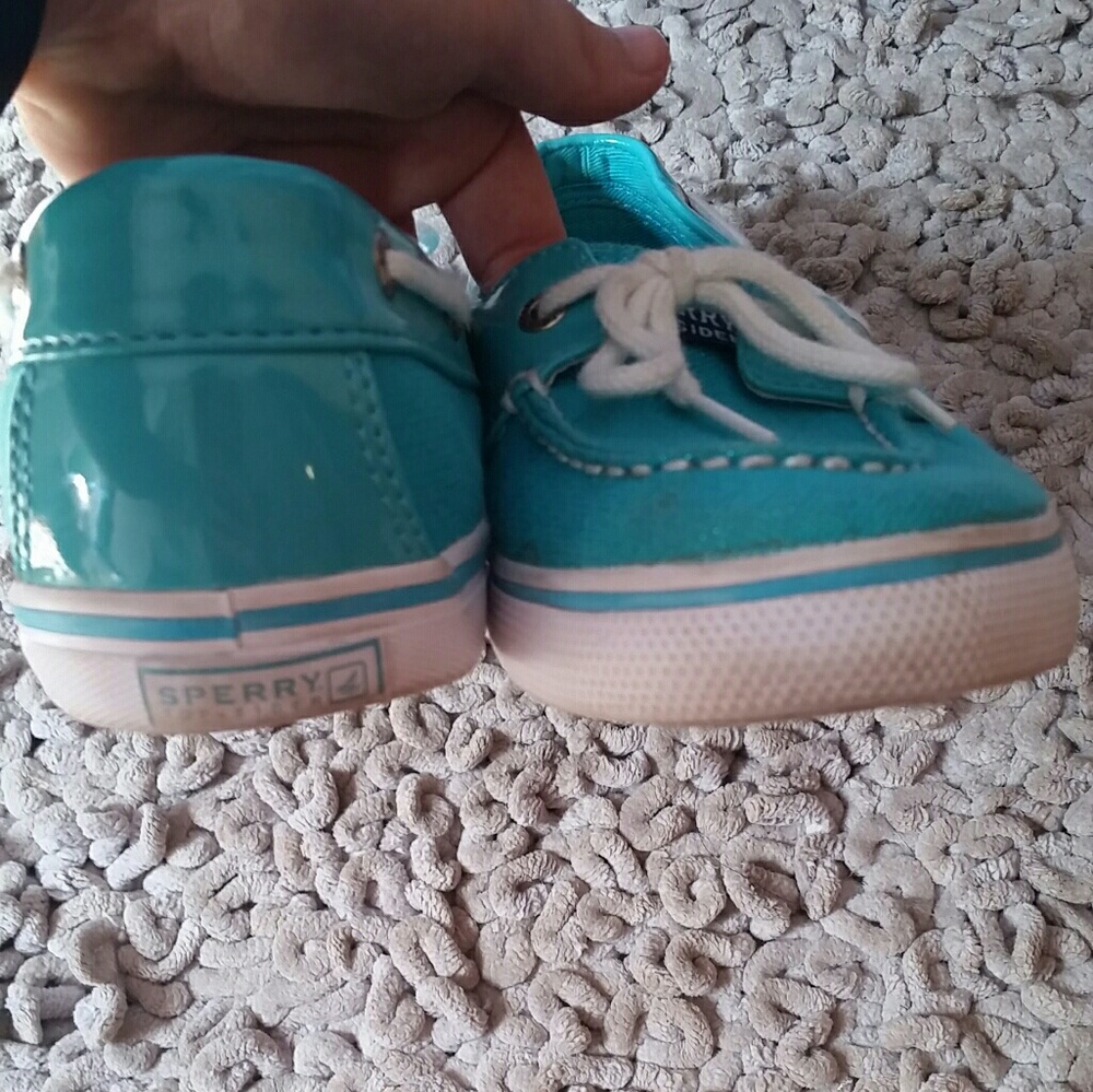 Sperry Top-Sider Teal Sparkle - Picture 5 of 5