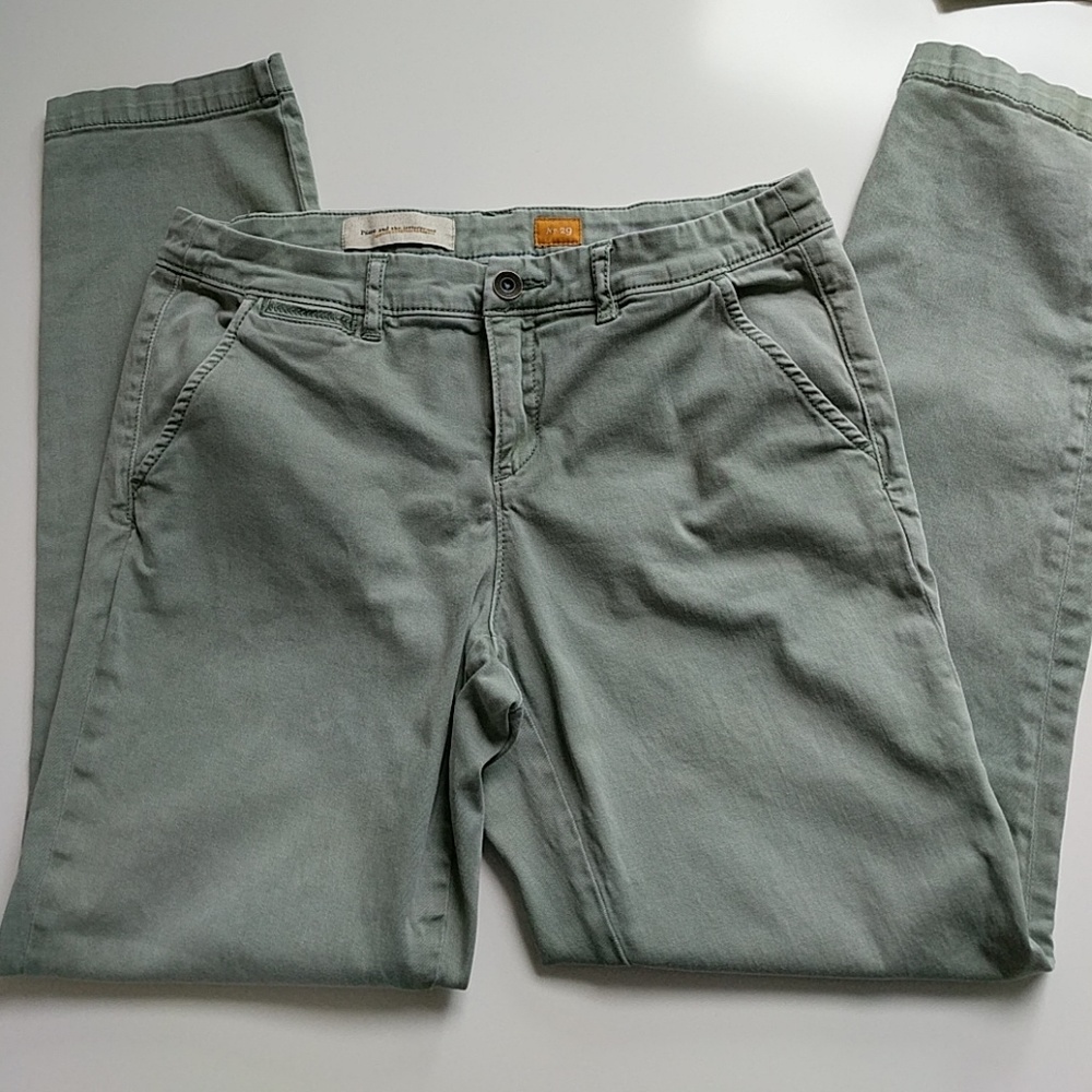 Anthropologie Pilcro hyphen chino