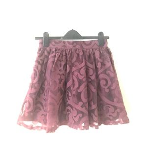 Nameless Flared Mini Skirt