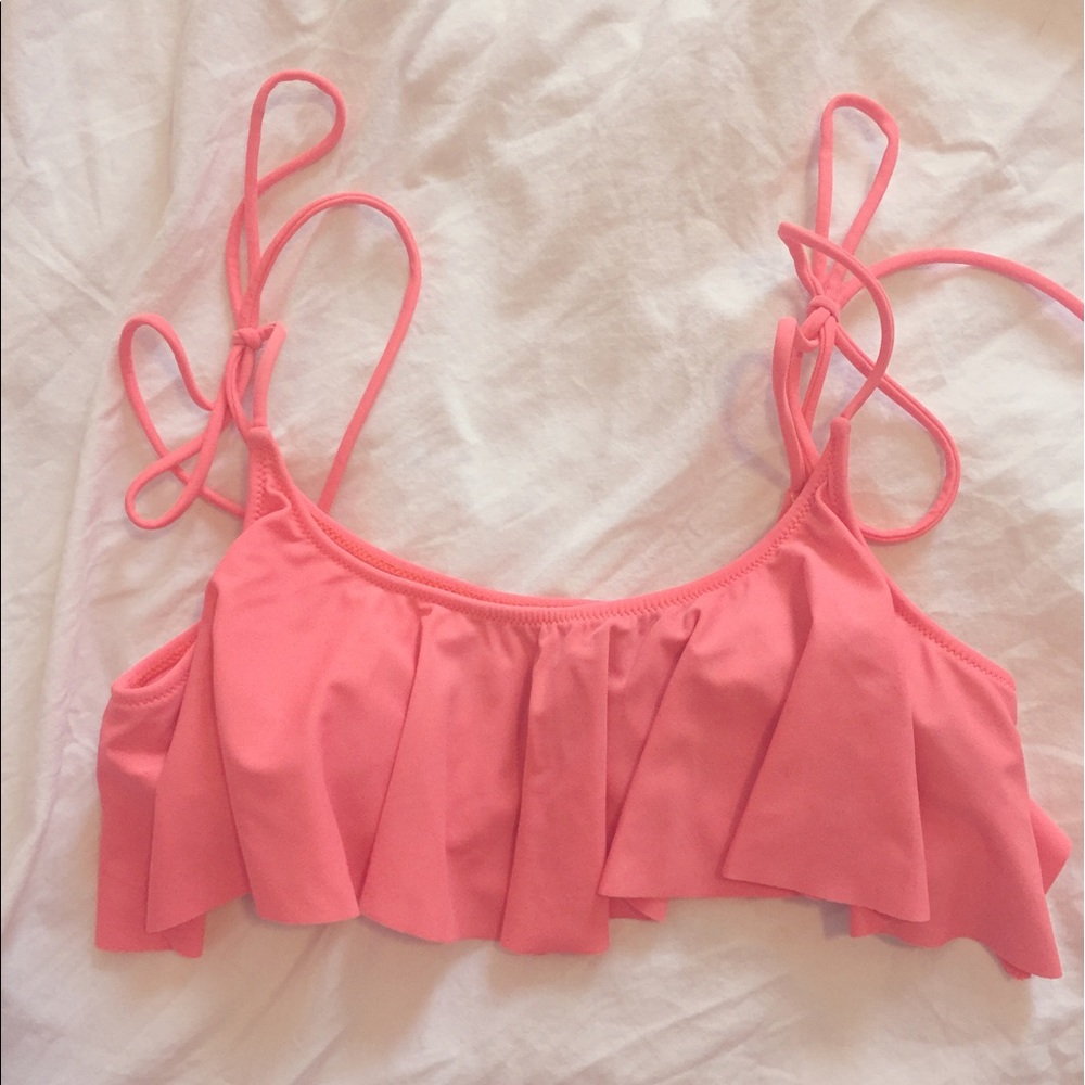 PINK swim suit top, only worn twice !!