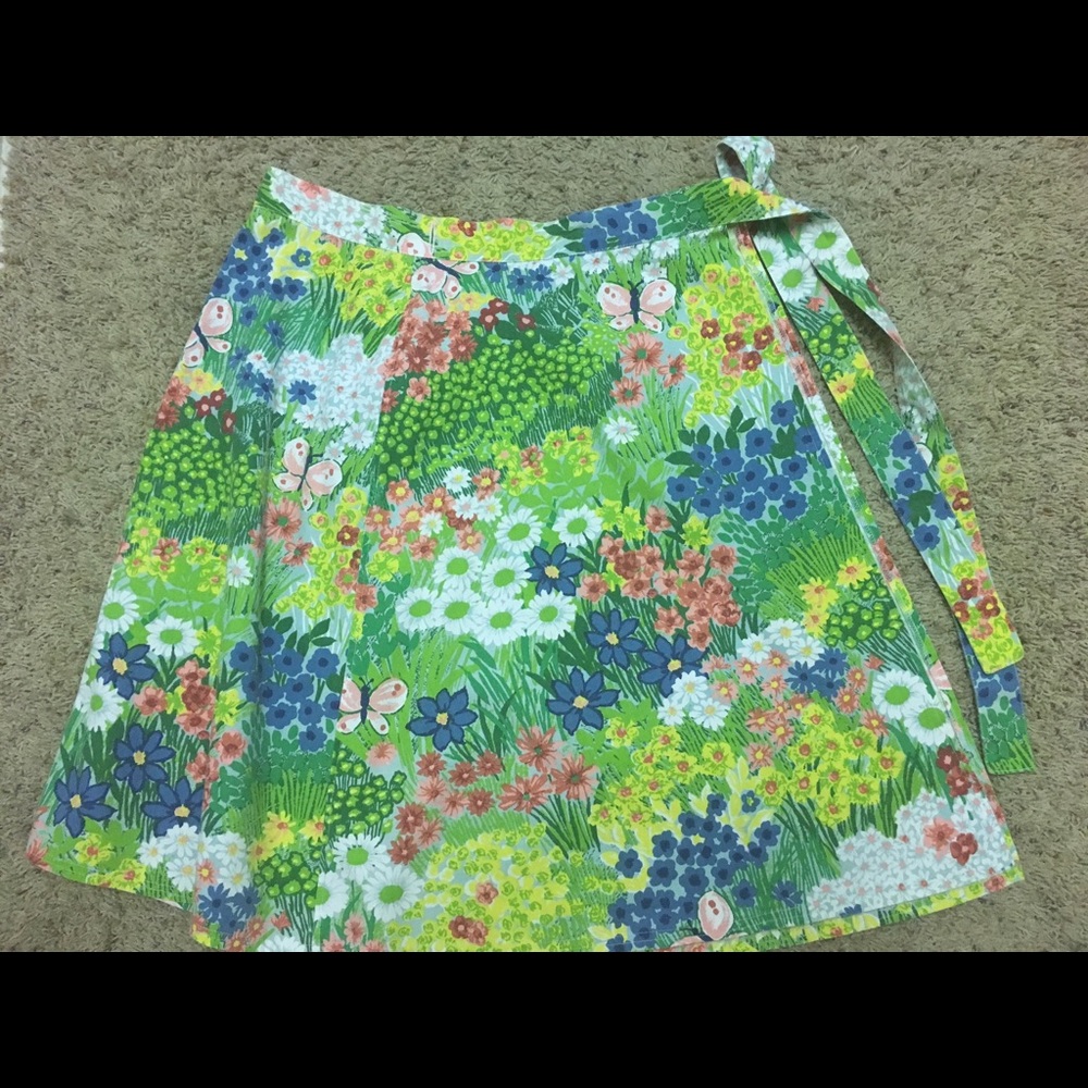 Vintage Wrap Skirt