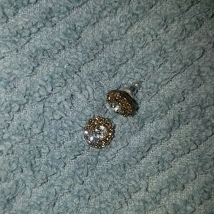 Fossil stud earrings