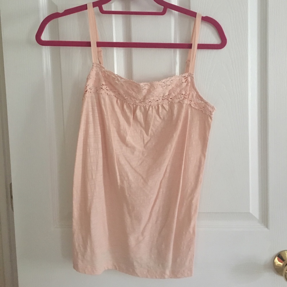 Peach colored tank
