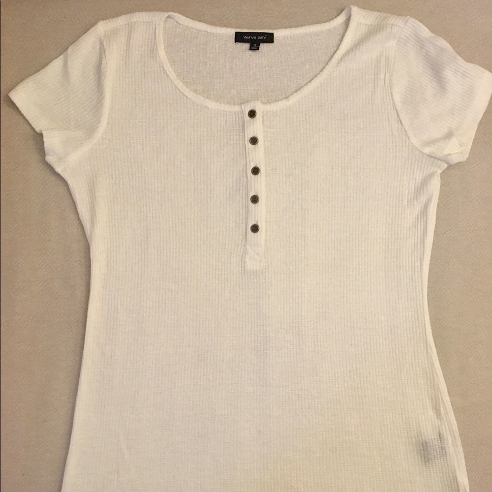 White loose casual t-shirt