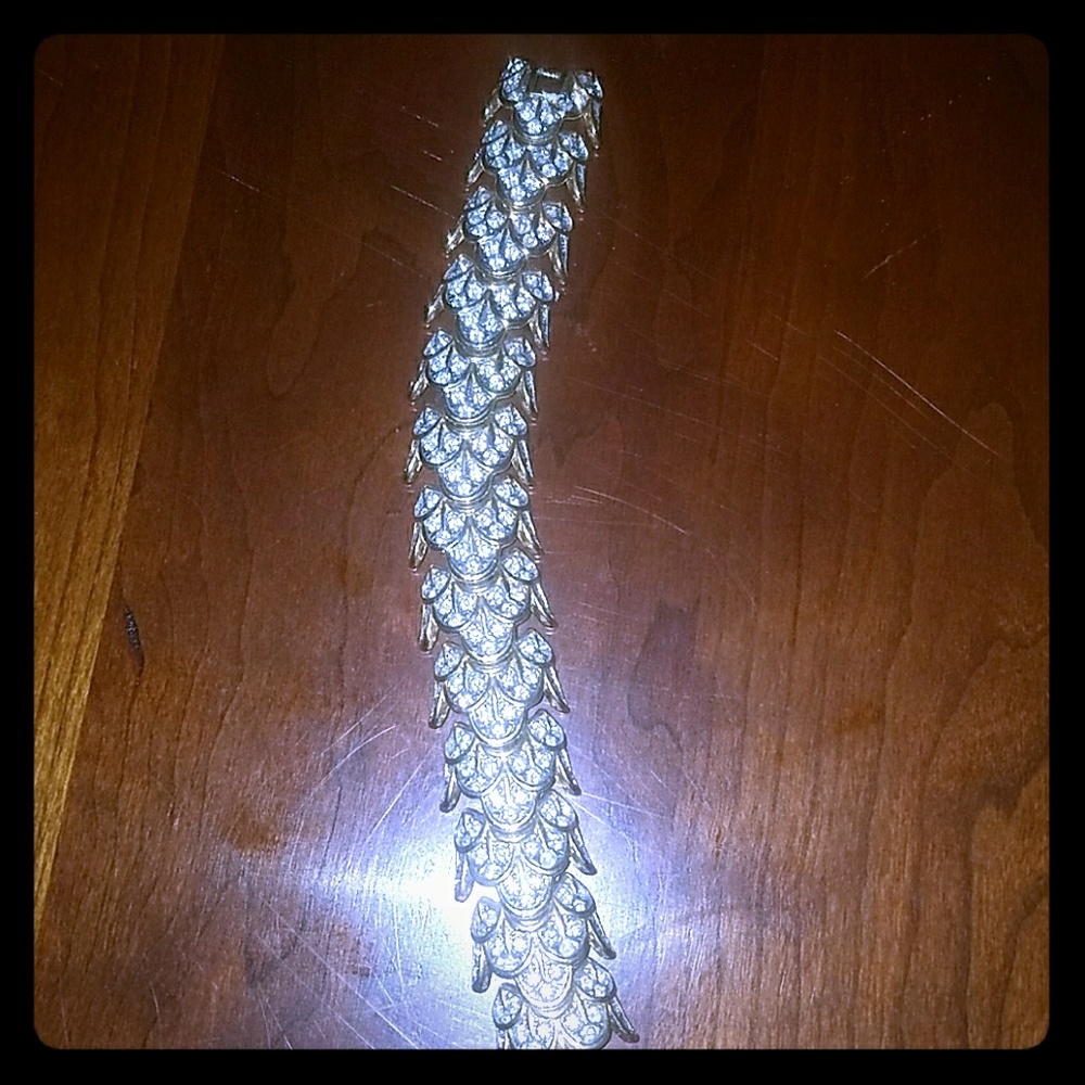 Vintage rhinestone bracelet