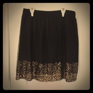 Mossimo Black Skirt