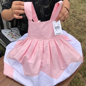Pink dress for toddler.