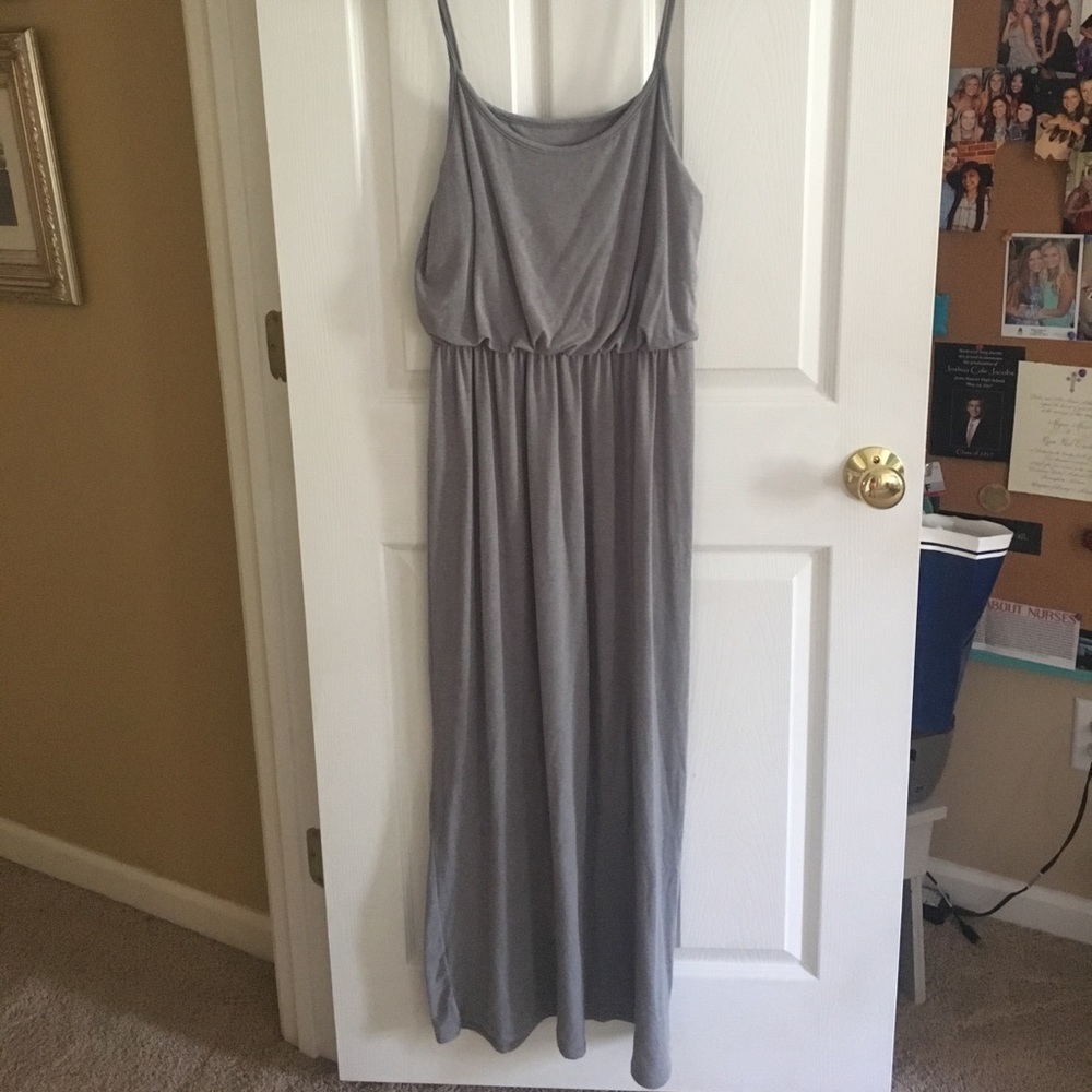 Gray Maxi dress