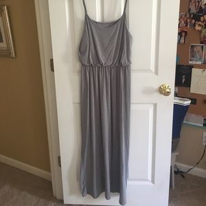 Gray Maxi dress