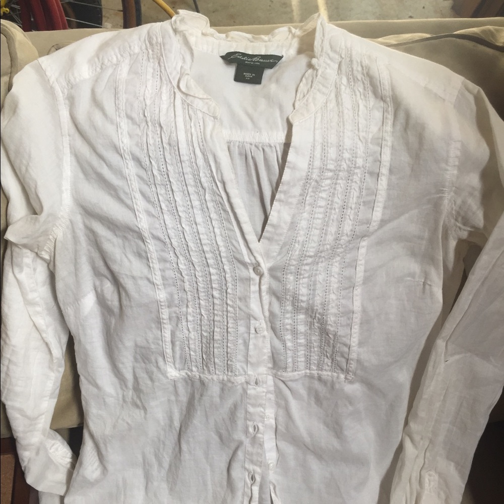 White Eddie Bauer Shirt