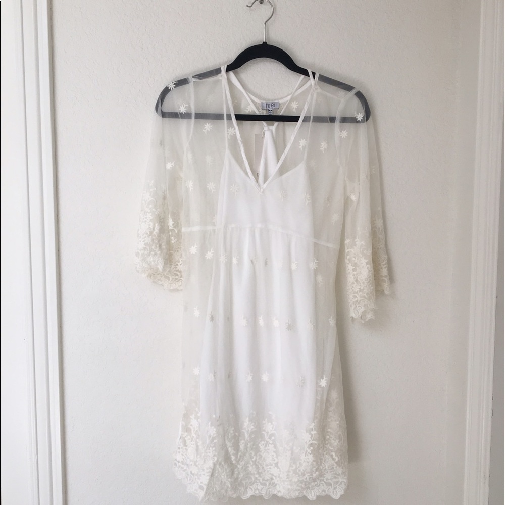 Brand New whimsical floral Tobi dress