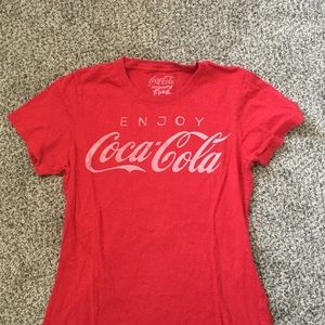 Women's Coca Cola tee shirt
